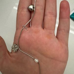 silver charm bracelet //FREE w/ PURCHASE